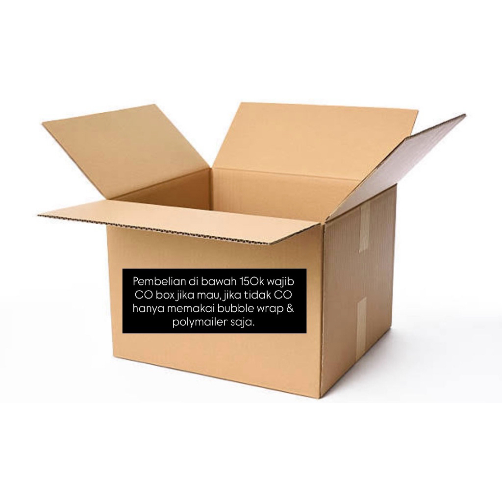 

CO BOX UNTUK PACKING JIKA TIDAK HANYA MEMAKAI BUBBLE WRAP & POLYMAILER