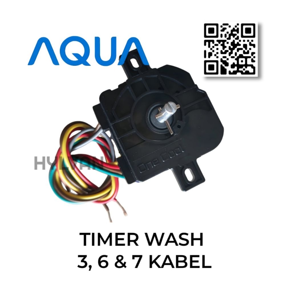 TIMER WASH | TIMER PENCUCI MESIN CUCI AQUA 2 TABUNG