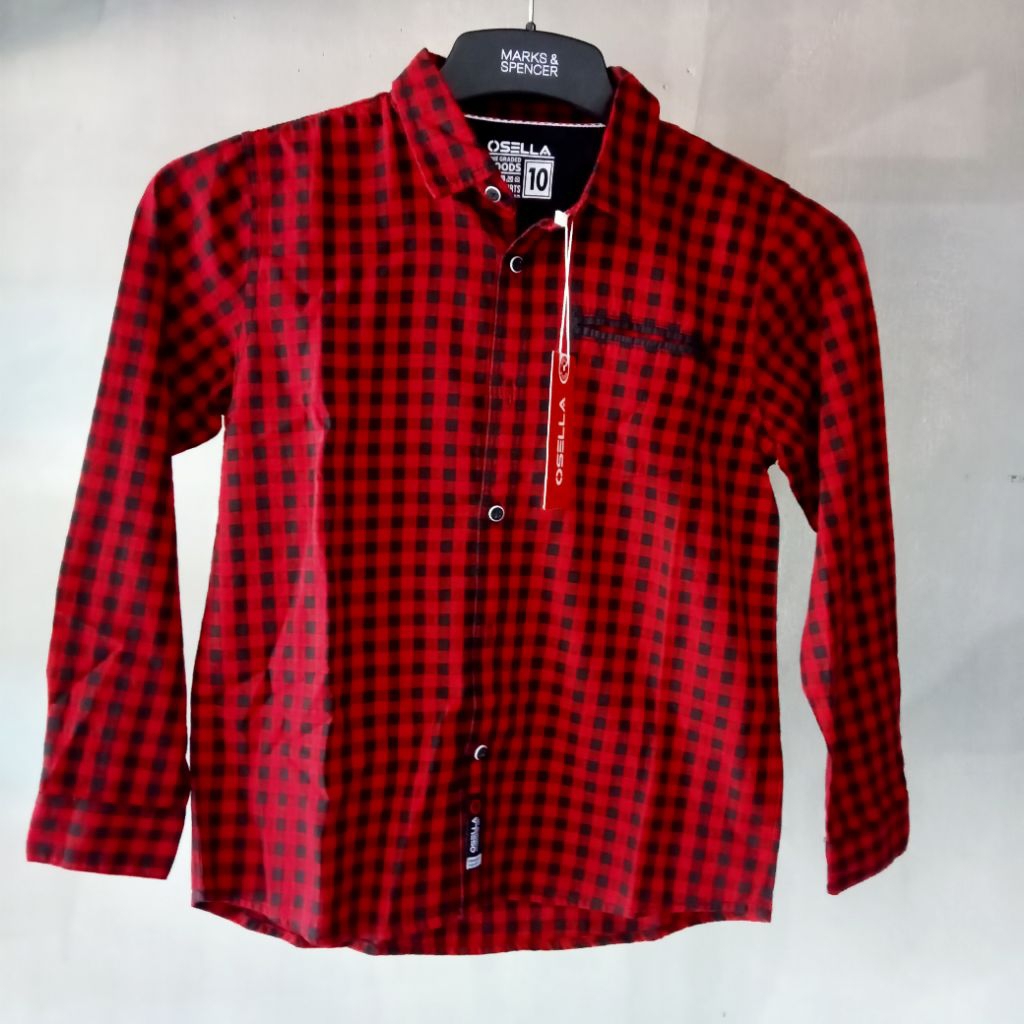 Osella Kids Kemeja Lengan Panjang Anak Laki - Laki (KAL)