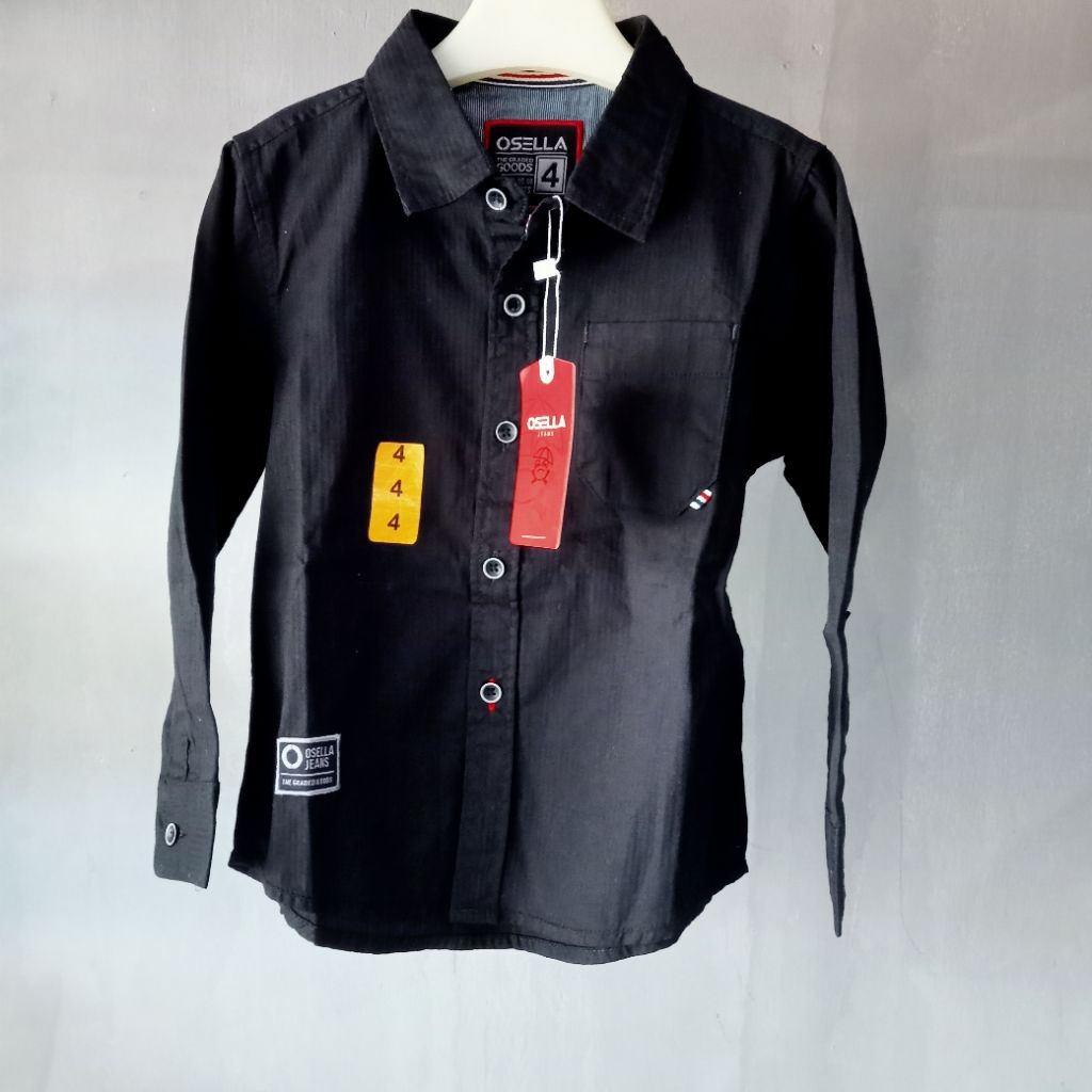 Osella Kids Kemeja Lengan Panjang Anak Laki - Laki (KAL)