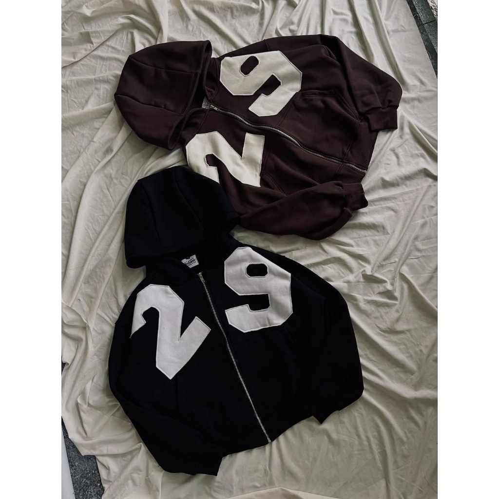 Hoodie Zipper boxy Netaseec 29 club