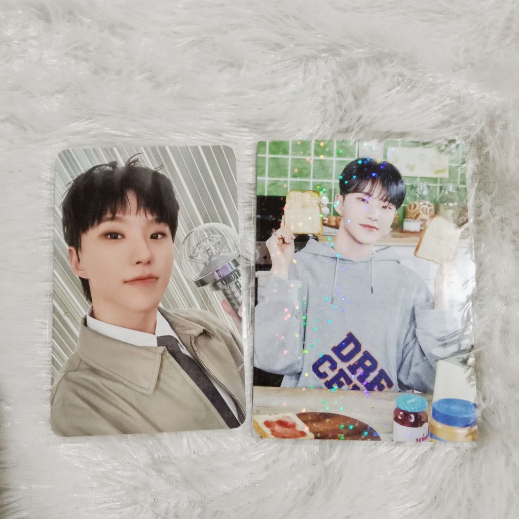 OFFICIAL PHOTOCARD SEVENTEEN HOSHI CARZONE JEONGHAN WONWOO KIT JXW MINGYU OT13