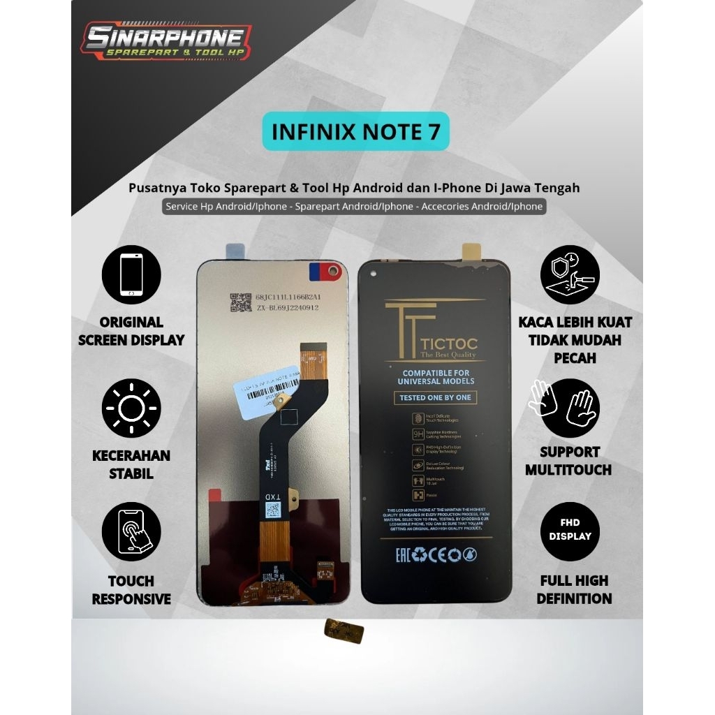 LCD INFINIX NOTE 7/LCD INFINIX NOTE 8