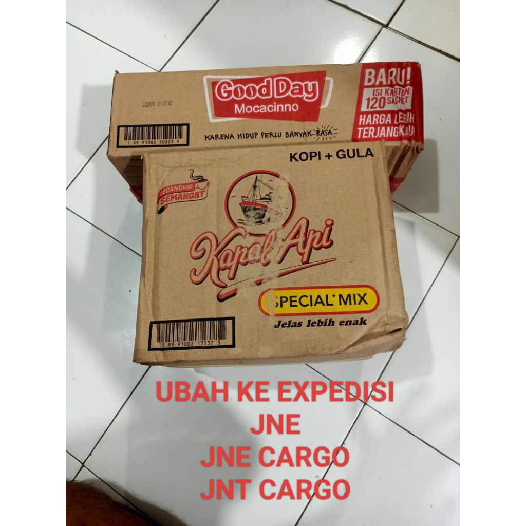 

kapal api special mix/GOODDAY MOCACINO 1 DUS dan lain lain