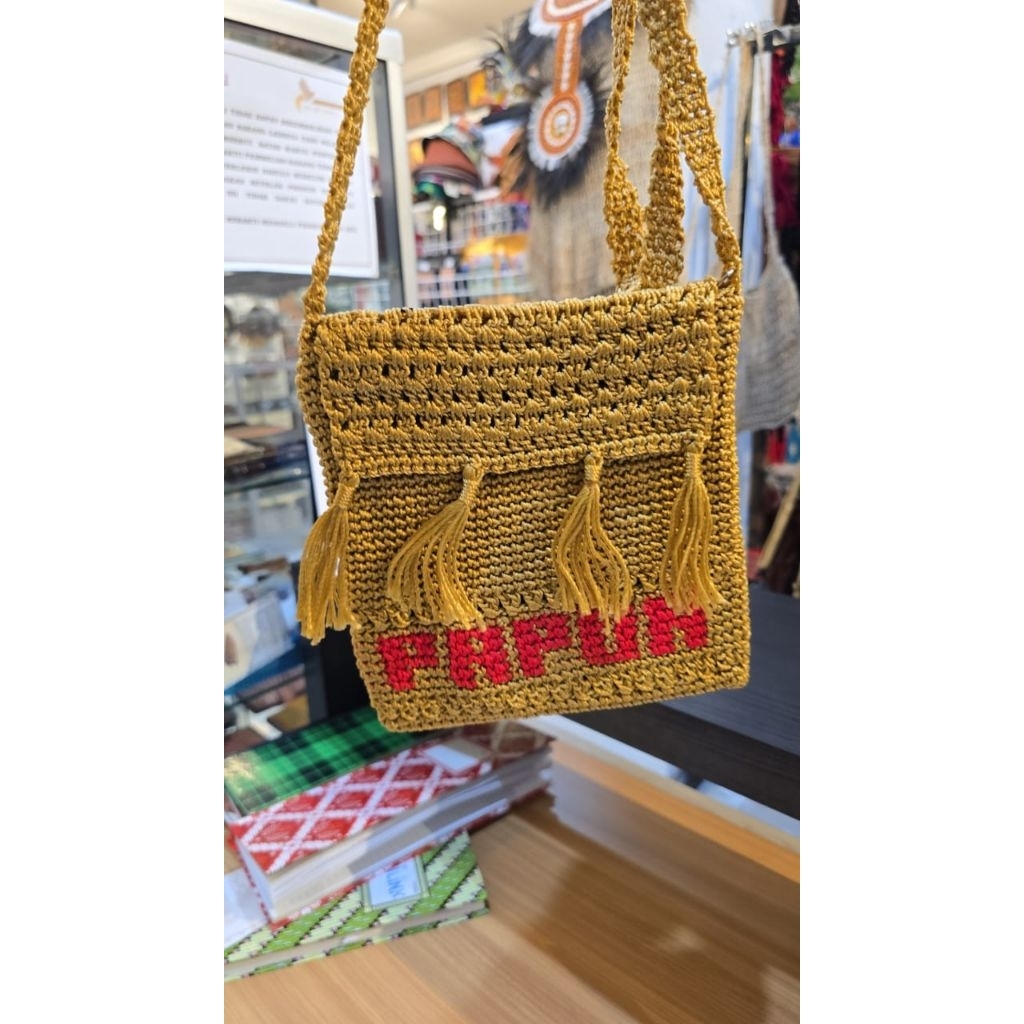 Bisa Cod Tas Papua , Noken , Noken Papua , Tas , Tas Rajut