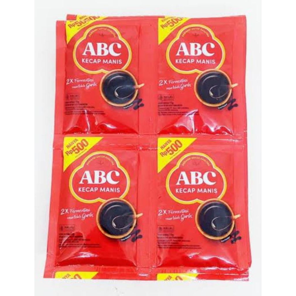 

ABC Kecap 15gr ( Isi 24 Sachet )