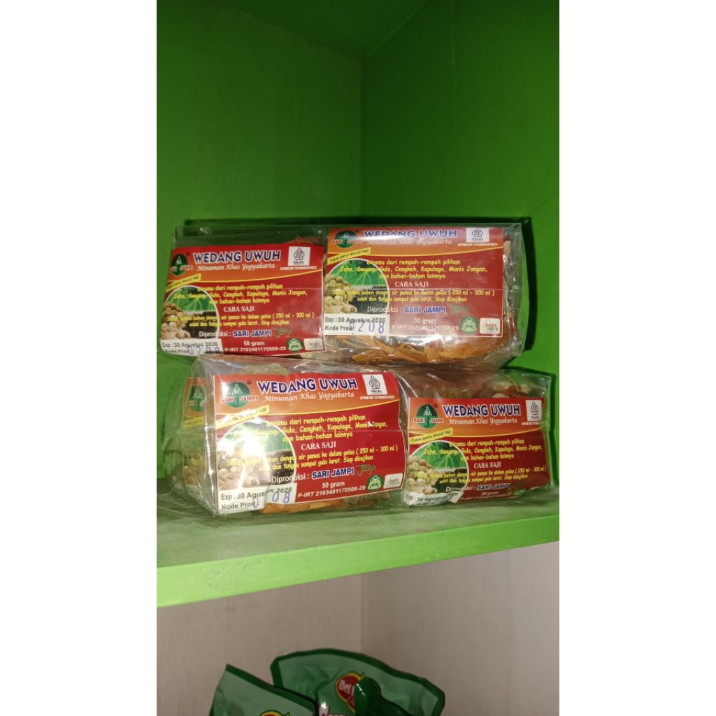 

Wedang Uwuh Asli Yogyakarta -SARI JAMPI- Bersih Siap Seduh