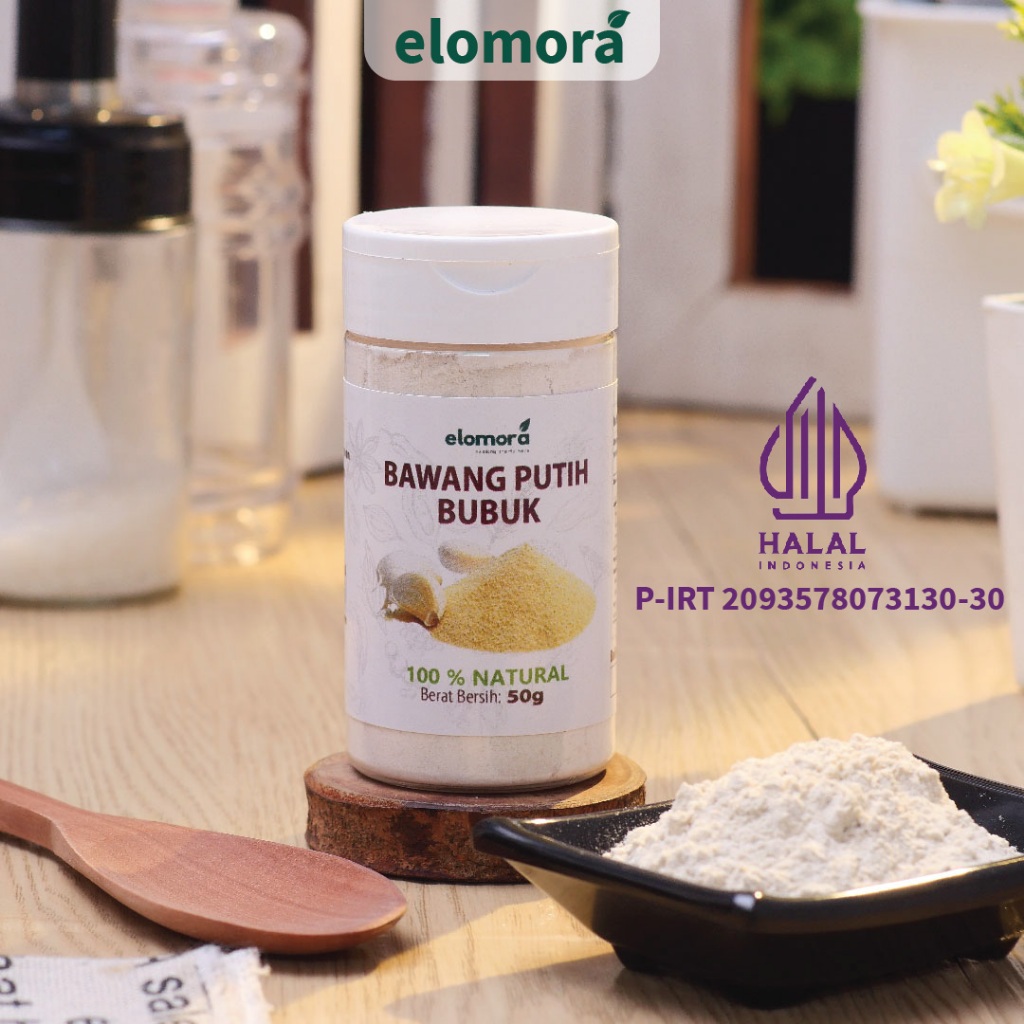 

Bawang Putih Bubuk Alami 100% Garlic Powder Premium