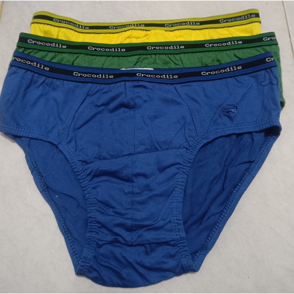 Celana Dalam Pria Crocodile Briefs Original 100% Tanpa Kemasan Reject Pabrik