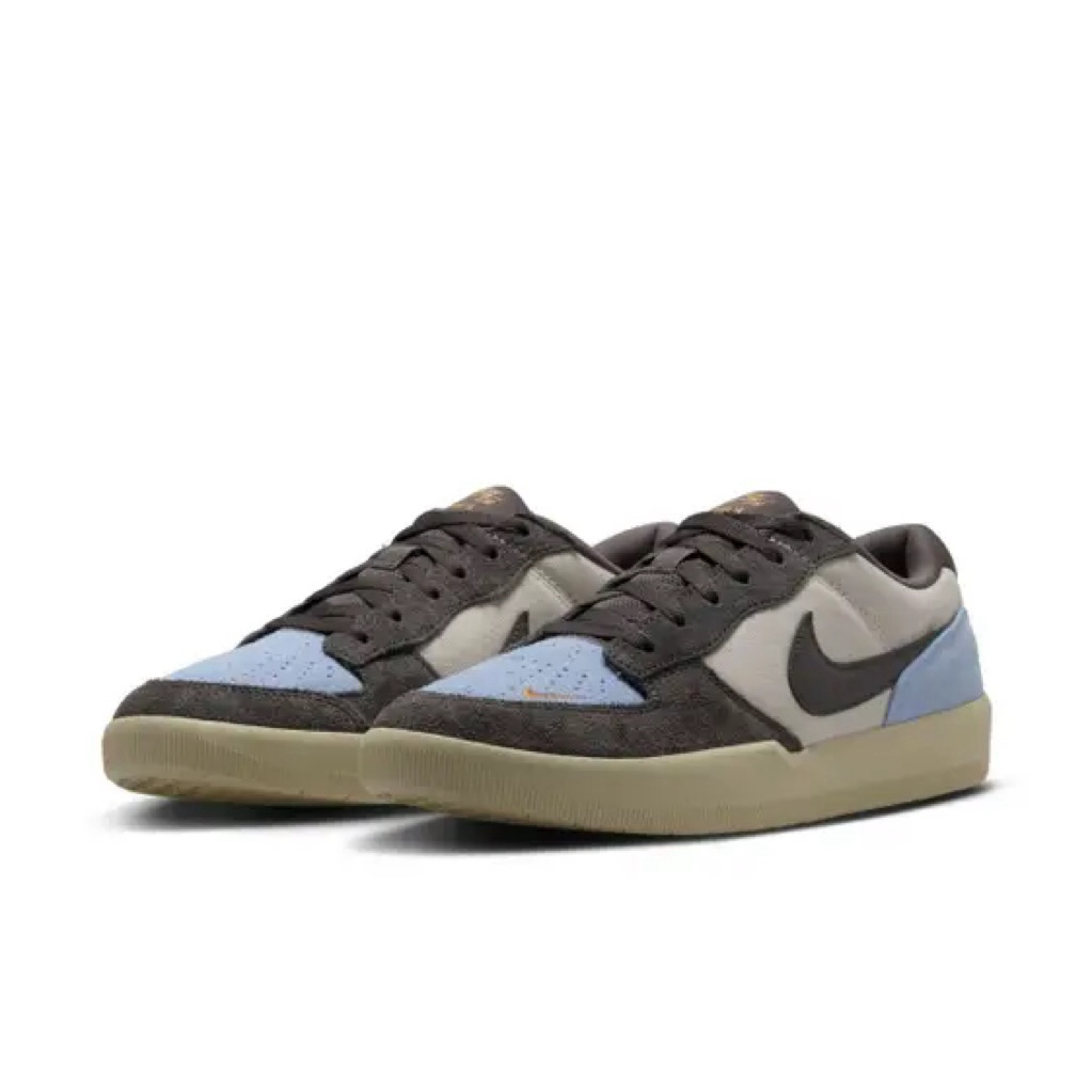 Nike SB Force 58 Shoe - Orewood Brown/Pyschic Blue