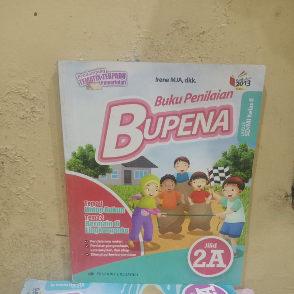 Buku Penilaian Bupena untuk SD kelas 2A