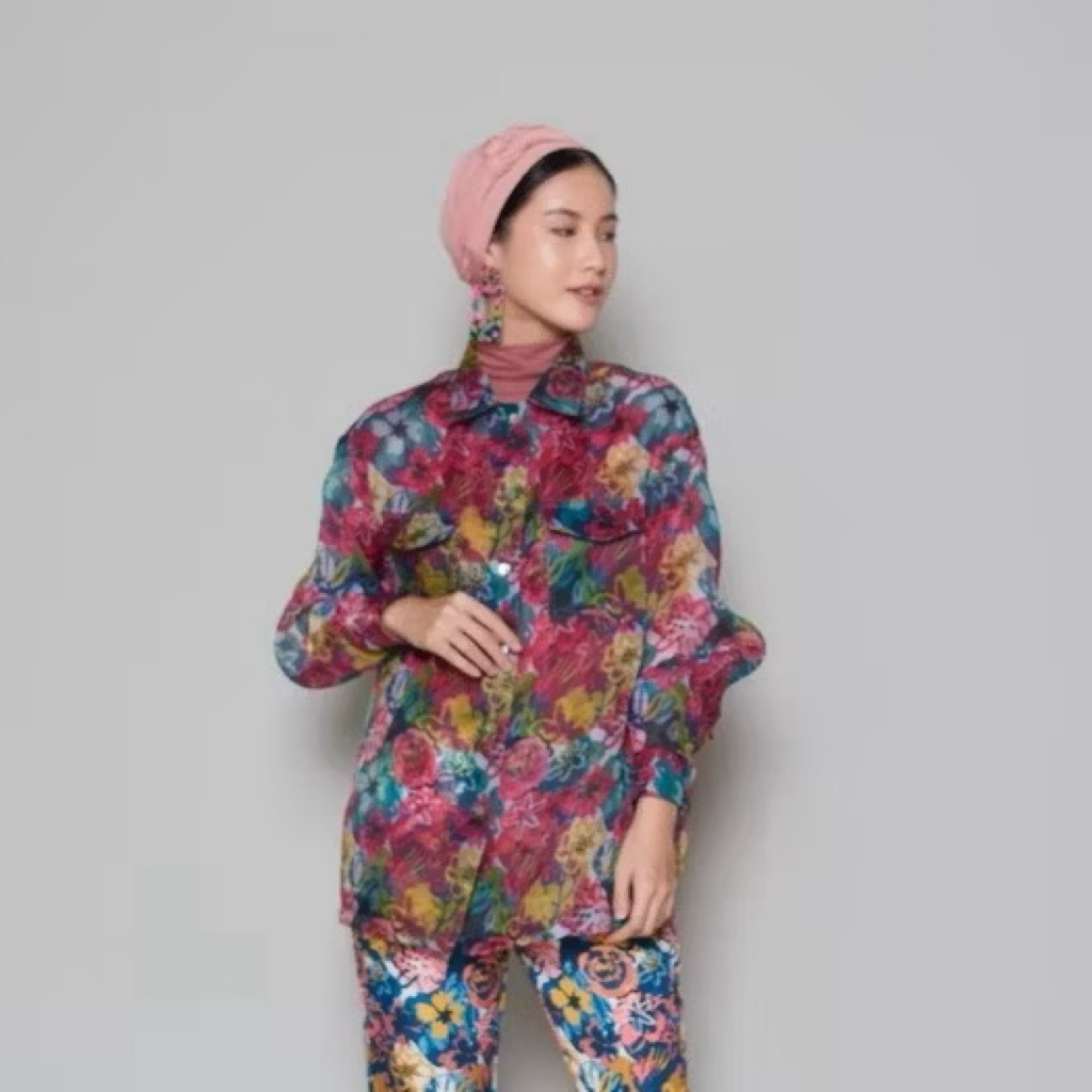 prelove SIDELINE - Punitta Fleur Shirt - FLEUR - S