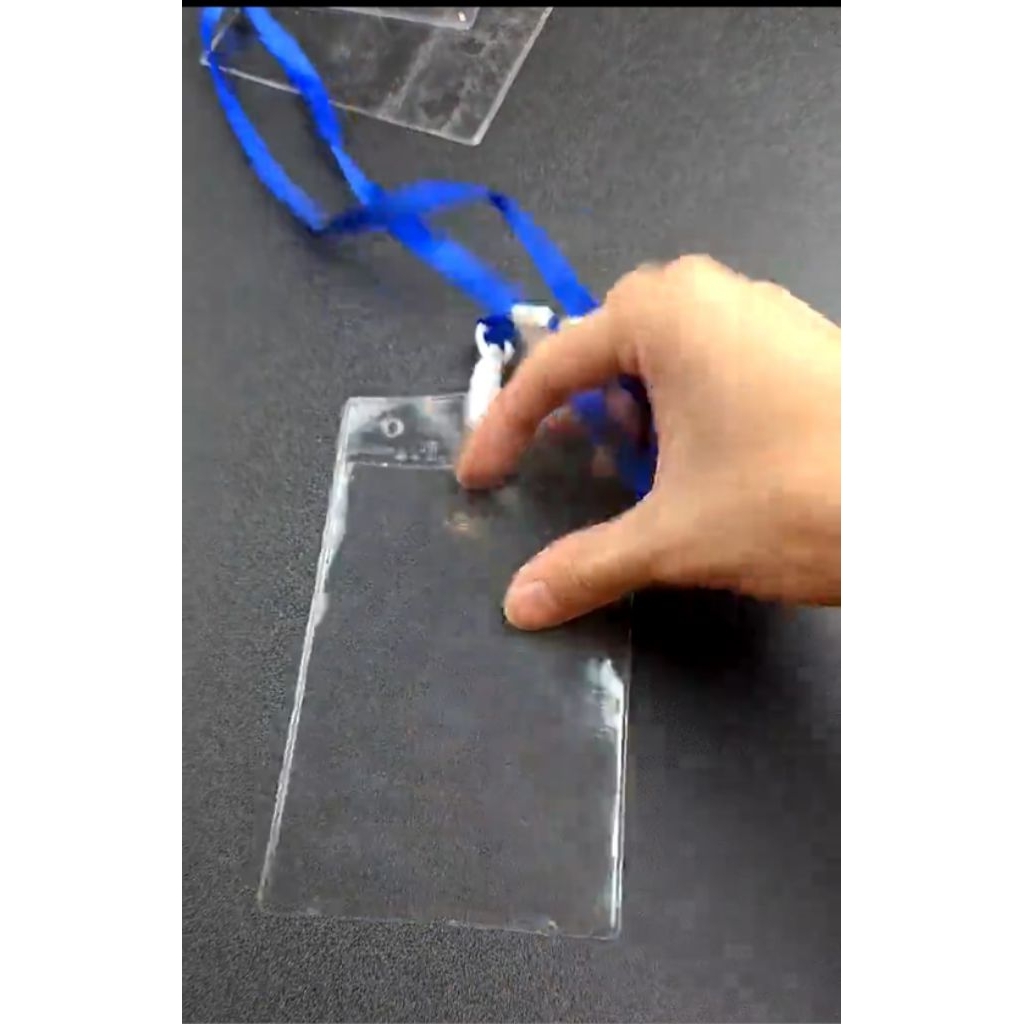 

Name Tag Panitia + Tali / ID Card Mika Plastik / Name Tag / Mika Panitia / Paket Name