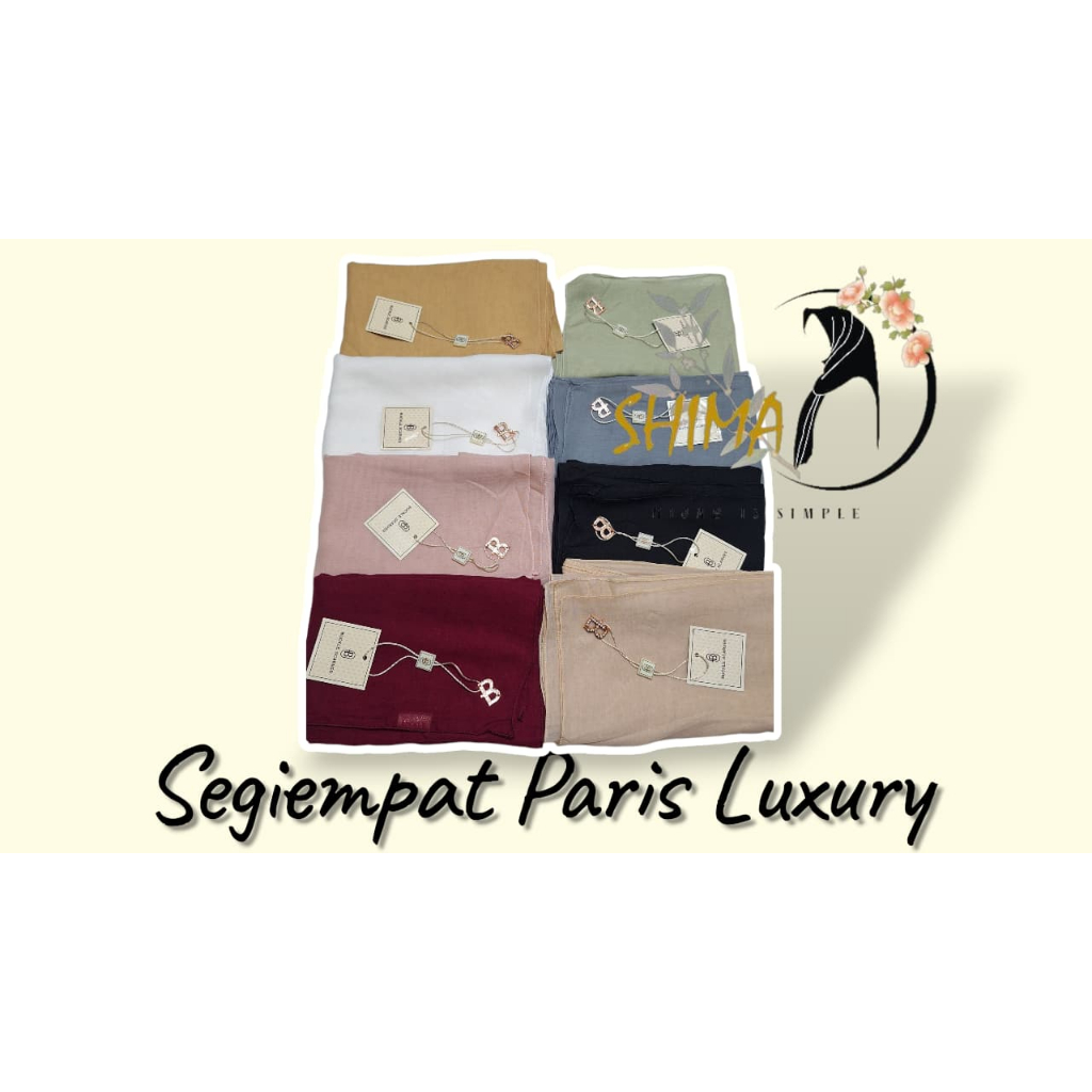 Paris Luxury Buckle Scarves  free Pouch 110x110