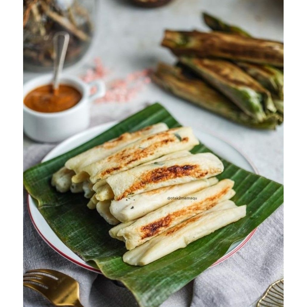 

OTAK OTAK BAKAR IKAN TENGGIRI ISI 5 (FREE SAUS KACANG)