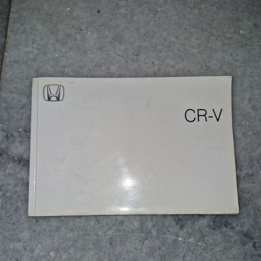 BUKU MANUAL MOBIL HONDA CRV thn 2007 - 2011
