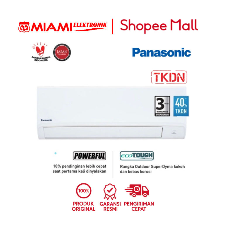 PANASONIC CS-YN5AKJ AC 0.5 PK Non Inverter