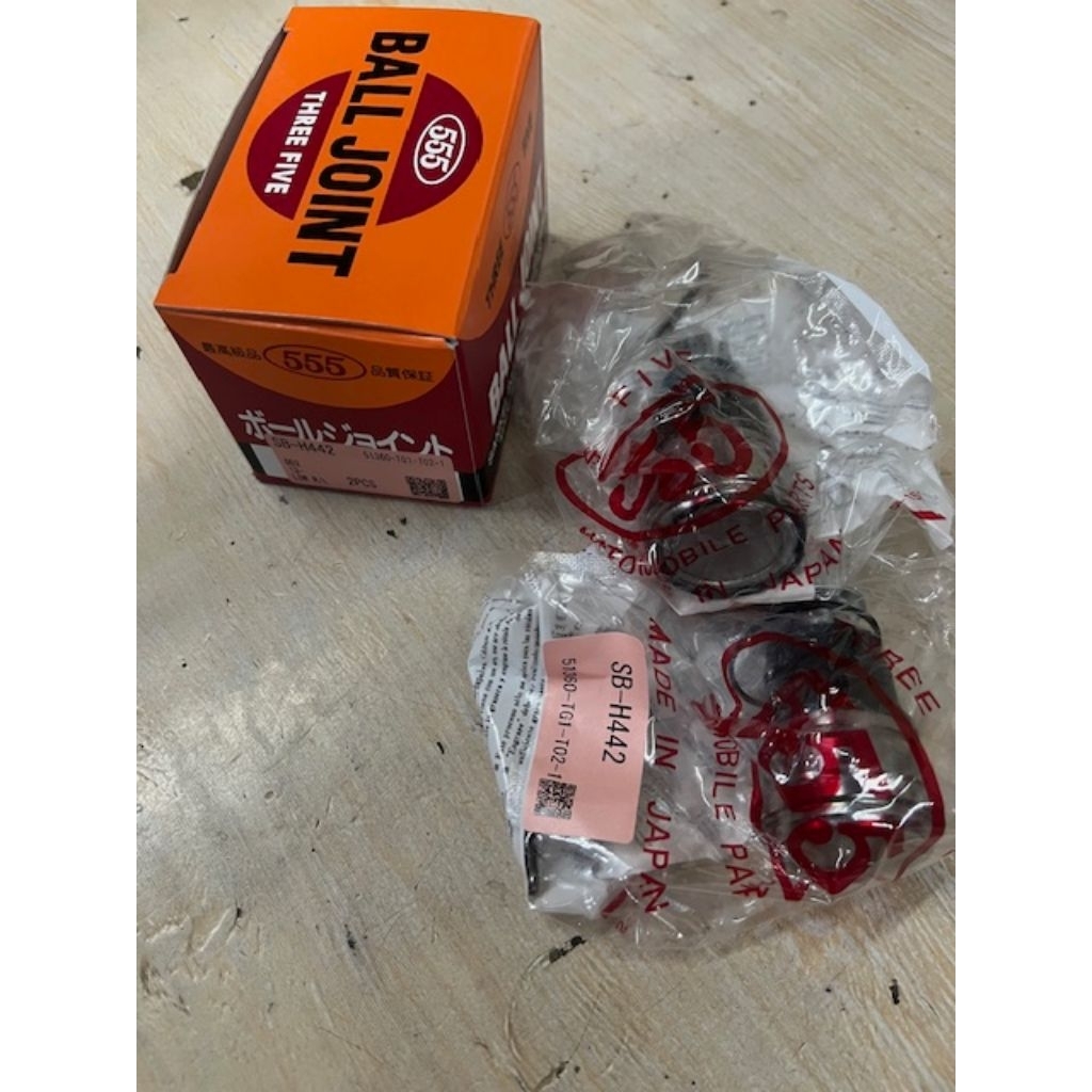 MEREK 555 JEPANG BALL JOINT BAWAH / BALL JOINT SAYAP BAWAH / BALL JOINT LOWER ARM SPAREPART MOBIL HO