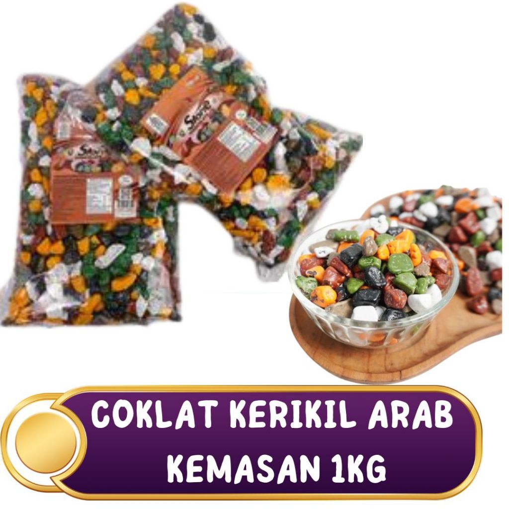 

FLASH SALE COKLAT KERIKIL ARAB 1KG MR SIF I COKELAT TURKI I COKLAT BATU WARNA WARNI OLEH OLEH HAJI DAN UMROH