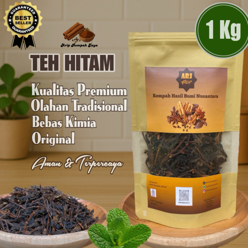 

Teh Hitam 1 kg Original || Olahan Tradisional Petani || Alami Tanpa Kimia