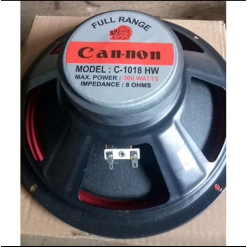 Speaker Cannon 10 Inch Full Range 300 Watt