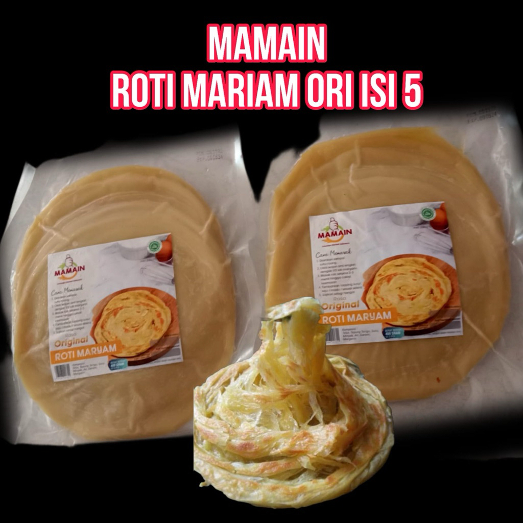

Mamain roti maryam original isi 5