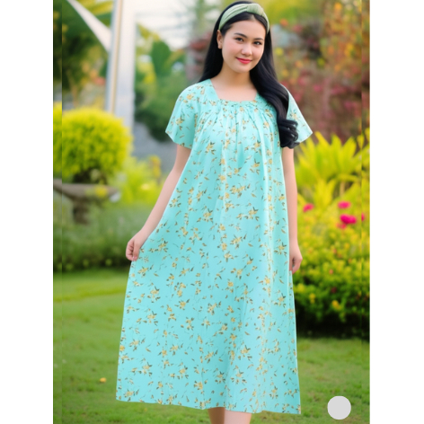 Dress Daster Fuji Motif Bunga Random Kekinian Terbaru 2025