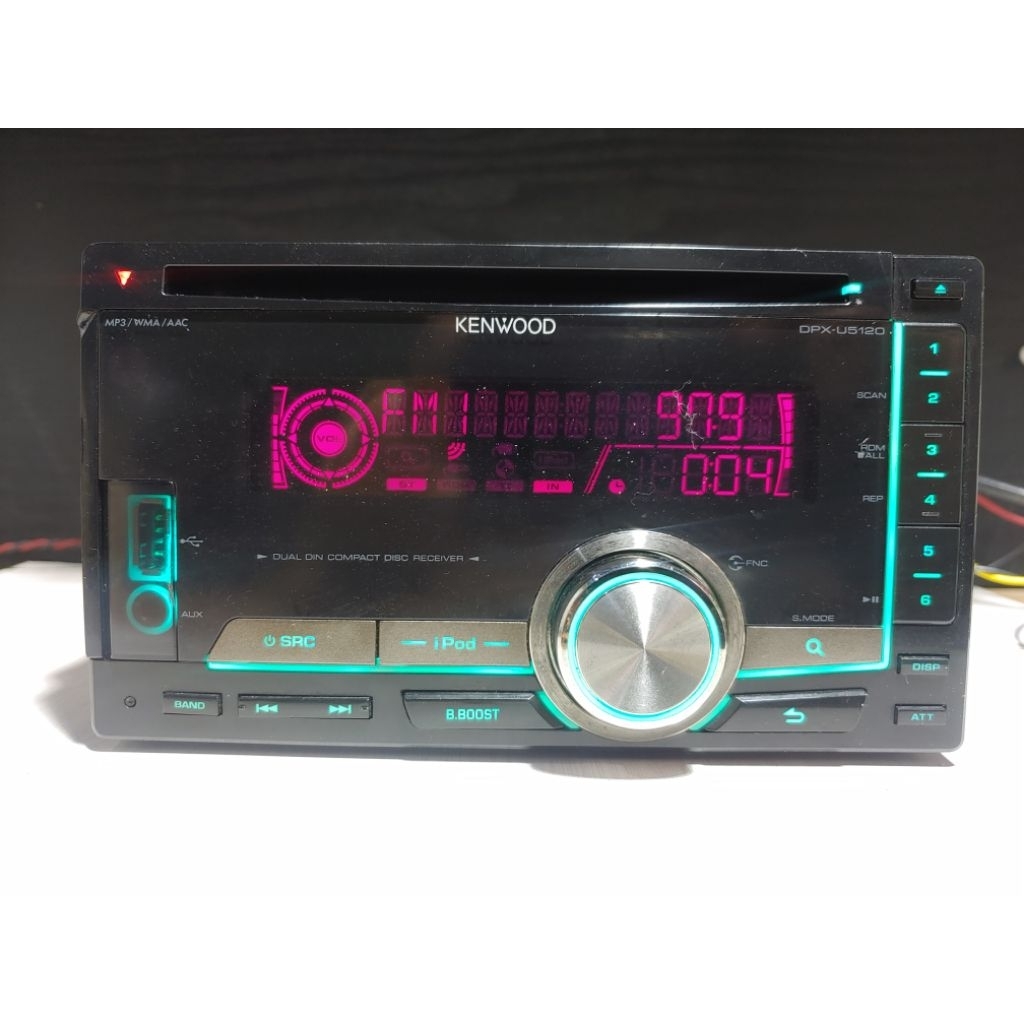 Head Unit Kenwood dpx - u5120 Honda Jazz