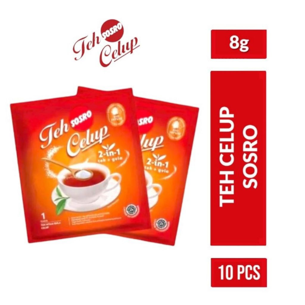 

Sosro Teh Celup 10 x 8g