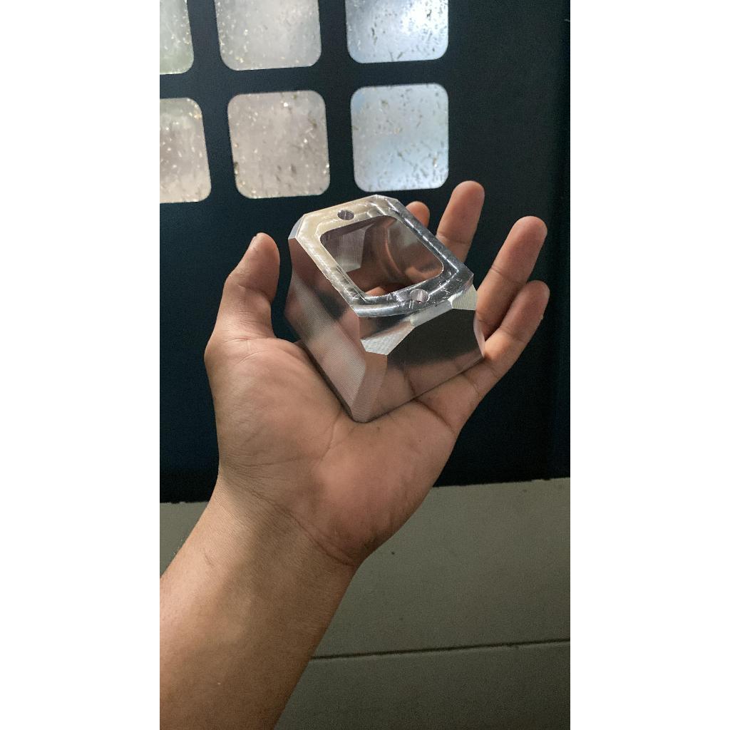 Jasa CNC milling custom, kirim gambar file 3d Anda