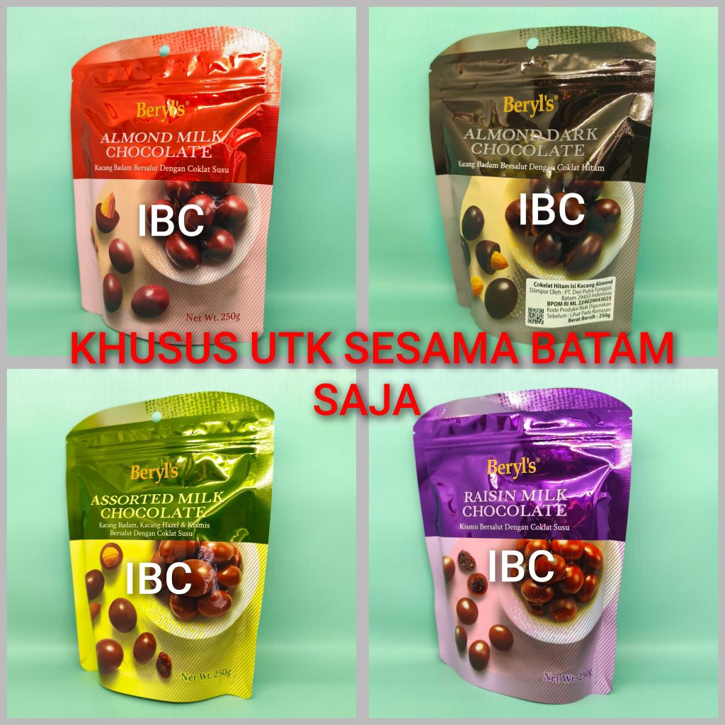 

Beryl's Almond Chocolate 250 gram