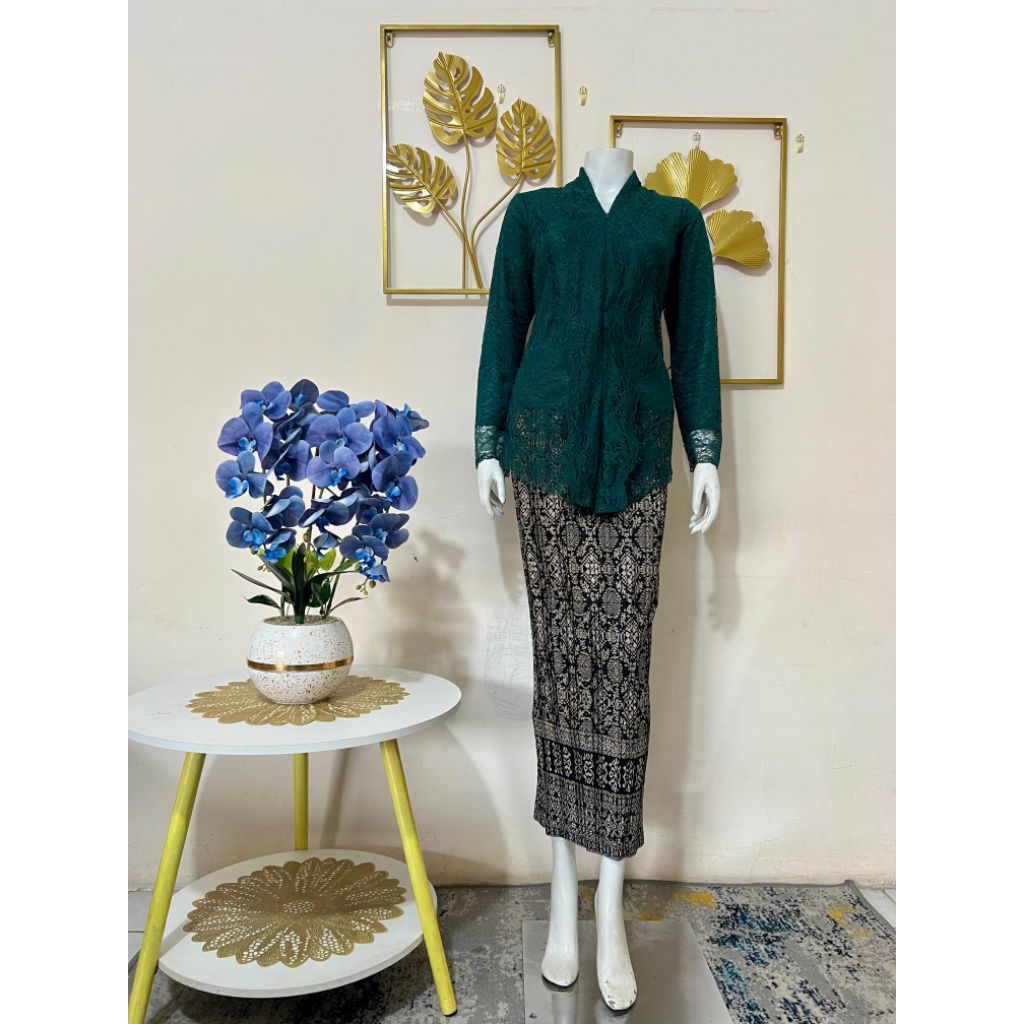 ATASAN KEBAYA ENCIM BROKAT/KEBAYA BROKAT/KEBAYA KARTINI PENDEK/KEBAYA MURAH/KEBAYA SIMPLE/KEBAYA SER