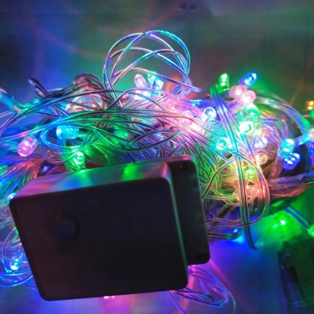 Lampu hias warna warni