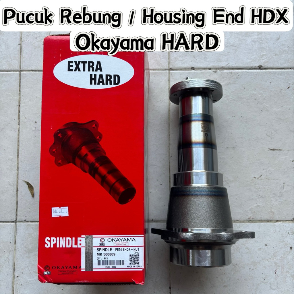 Pucuk Rebung Canter HDX Original Okayama Hard (harga perbiji) / pucuk bumbungan HDX / Housing end pu