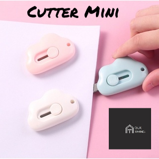 

[OL] Cutter Mini Karakter Awan Pisau Kecil Pemotong Mini Portable