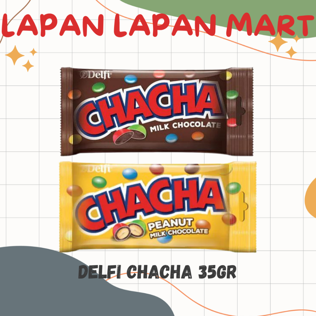 

Delfi ChaCha Milk Chocolate & Peanut Milk Chocolate 35gr