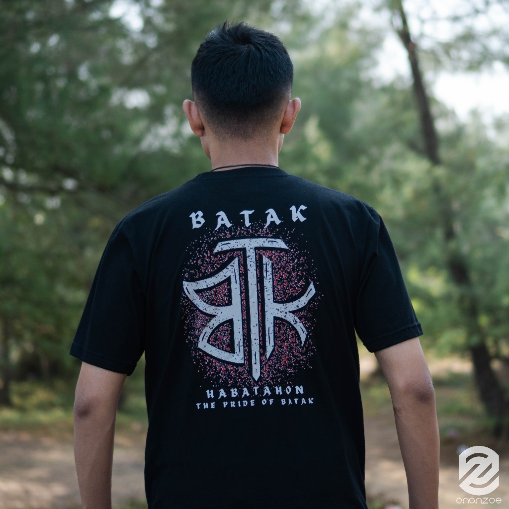HABATAHON Premium Kaos The Pride Of Batak Motif Batak Premium Onanzoe