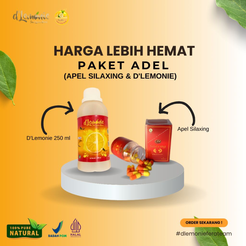 

PAKET ADEL SILAXING HEMAT DLEMONIE ISI 250ml