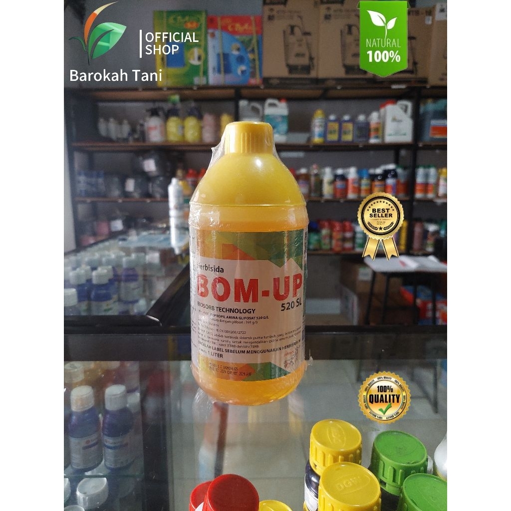 Herbisida Sistemik Bom-Up 520 SL 1 Liter