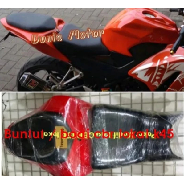 BODY BELAKANG CBR 150 K 45 A CBR LOKAL MODER CBR 250RR DILENGAKAPI LAMPU 3 IN 1 BUNTU BELAKANG CBR L