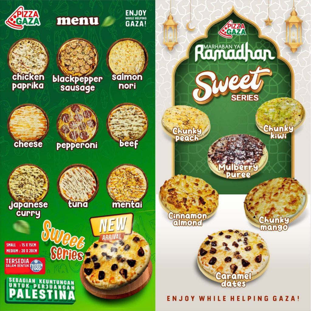 

PIZZA GAZA FROZEN UK. SMALL