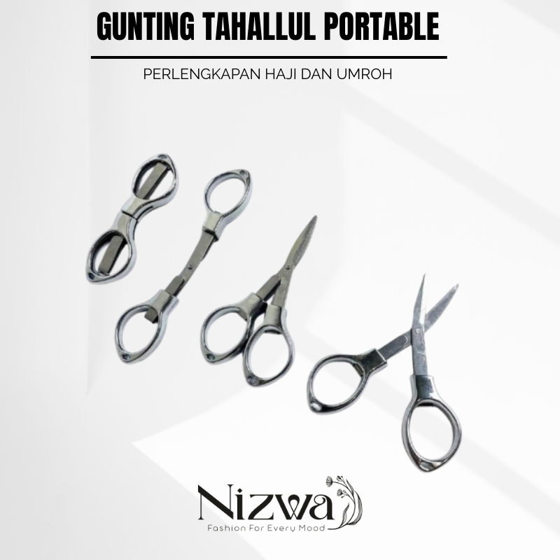 

Gunting Stainless Portable Perlengkapan haji dan Umroh By Elshafia Store