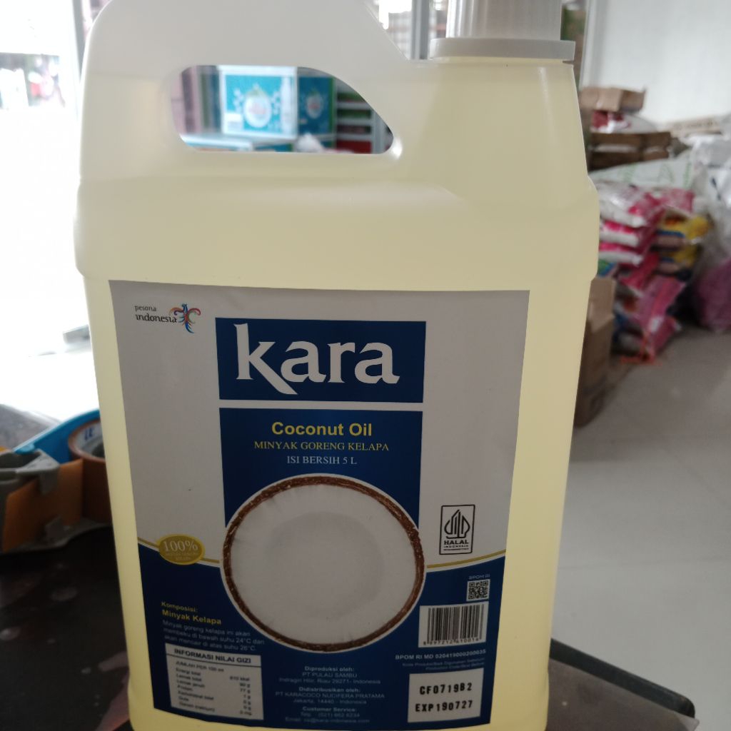 

MINYAK GORENG Kelapa KARA 5LITER