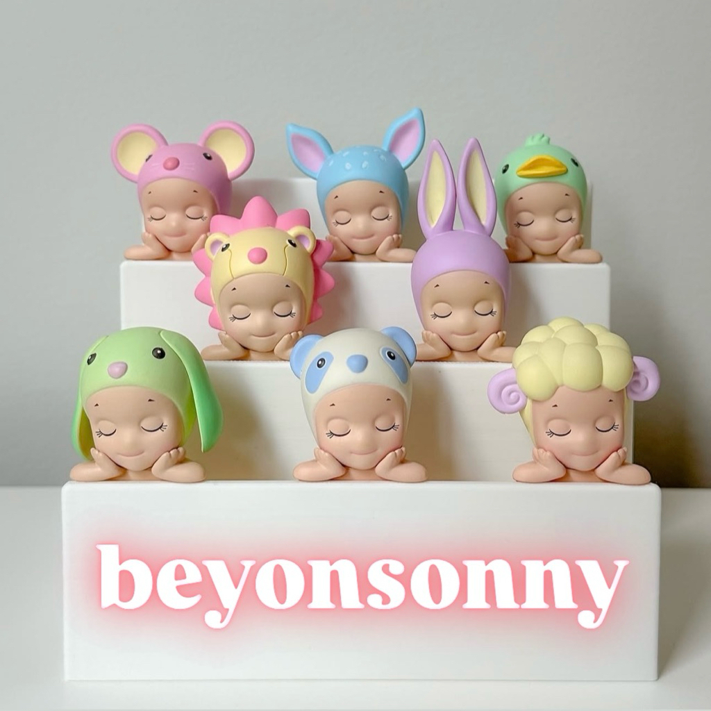 [CHAT UNTUK DISKON] Sonny angel hippers rabbit lop ear strawberry animal harvest dreaming looking ba