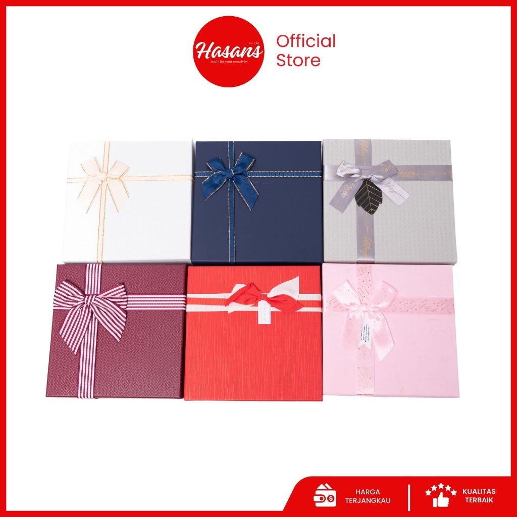 

[1 Set] Box Kado / Kotak hampers / Bloom Box / Hard Box / Gift Box / Kotak Hadiah / S24351-001 Set3