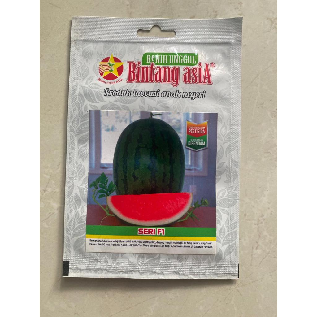 Benih Bintang Semangka Merah Seri F1 - Bintang Asia