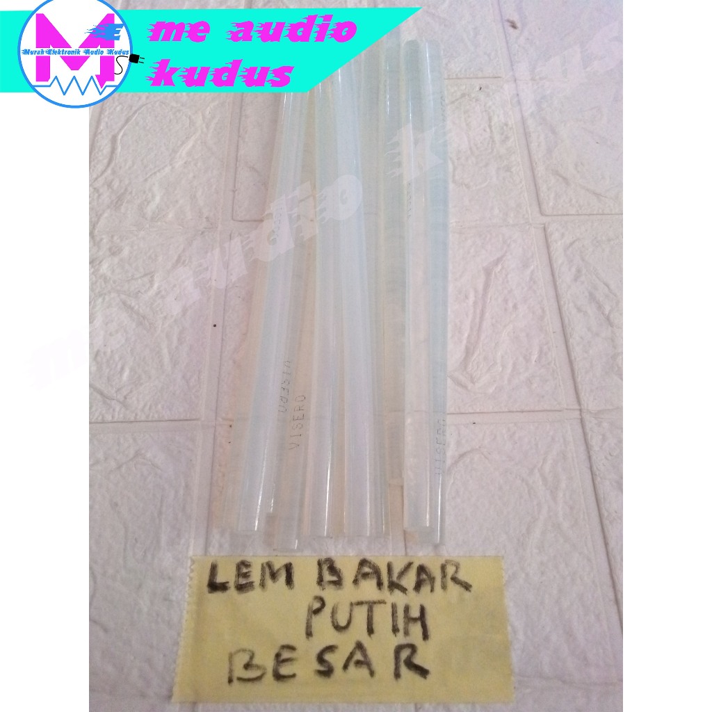 LEM BAKAR/LEM TEMBAK BESAR PANJANG 27CM PUTIH