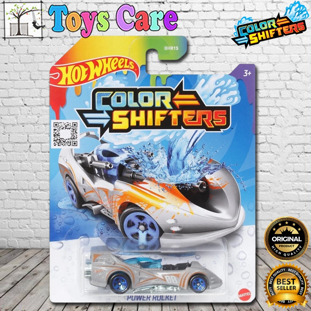 Hot Wheels Color Shifters Power Rocket Mobil Bisa Berubah Warna