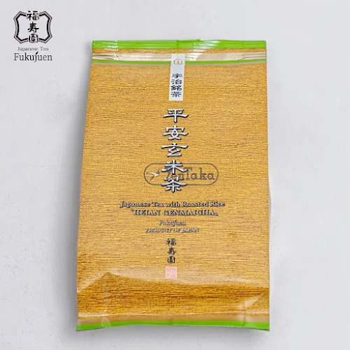 

FUKUJUEN Heian Genmaicha Japanese Tea With Roasted Brown Rice Japan 200g
