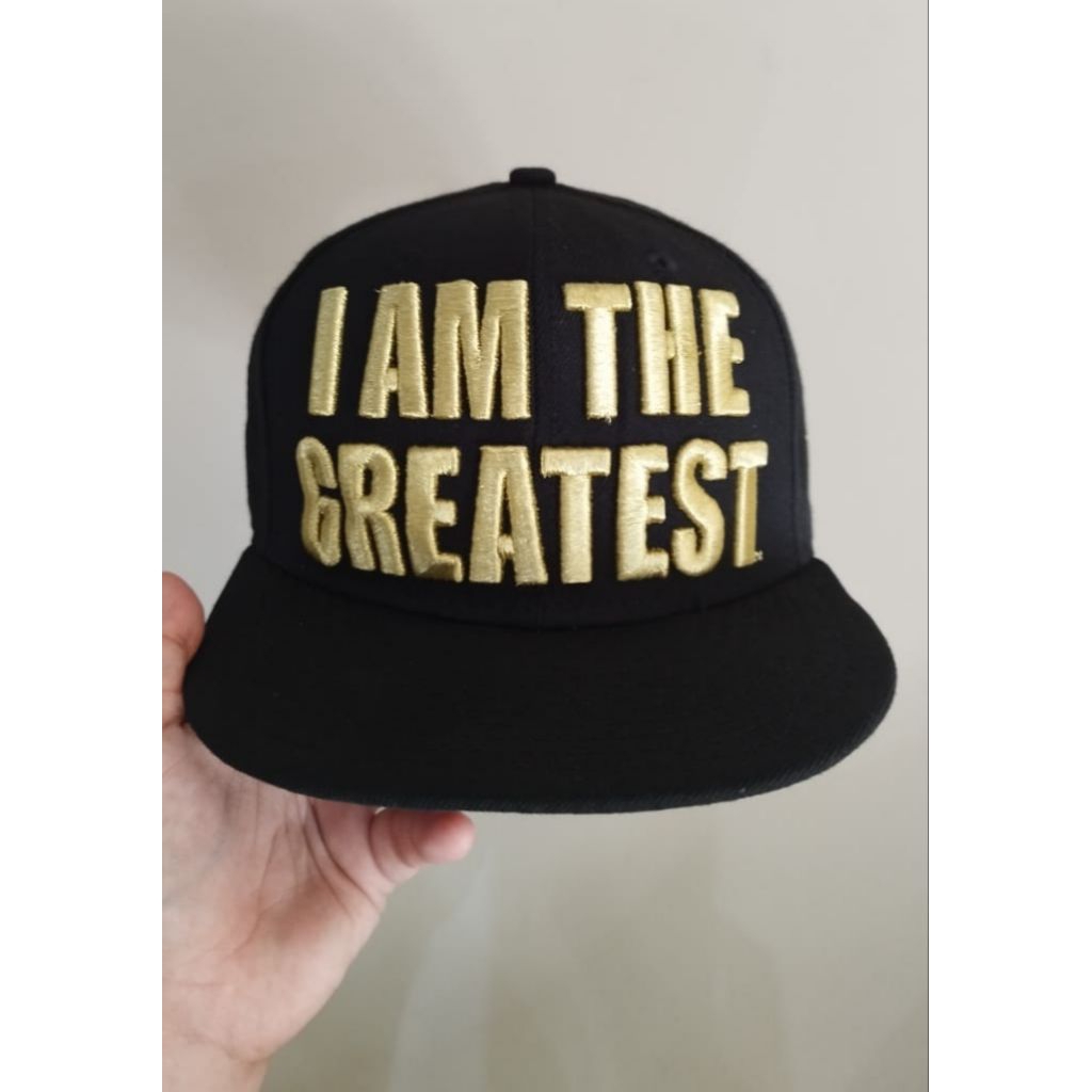 Topi Muhammad Ali Gold Script New Era Original 100%